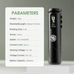 Dragonhawk A1 Pro Dövme Makinesi Kalemi Başlangıç Seti (2 Batarya) - Görsel 2